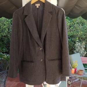 J. Jill Charcoal Blazer